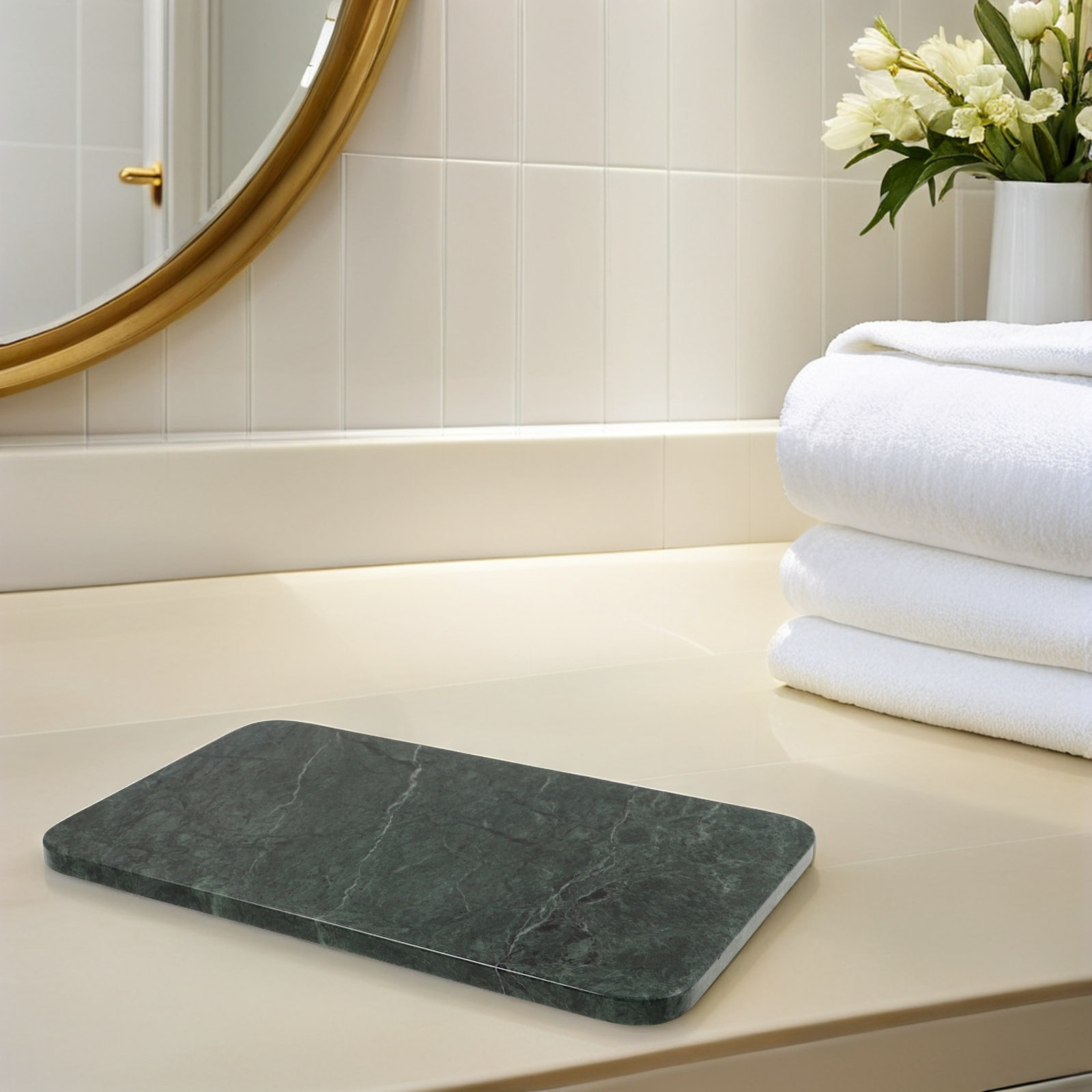 Rectangle Marble Tray Luxury N - огляд і ціна Luxury Skincare Tray