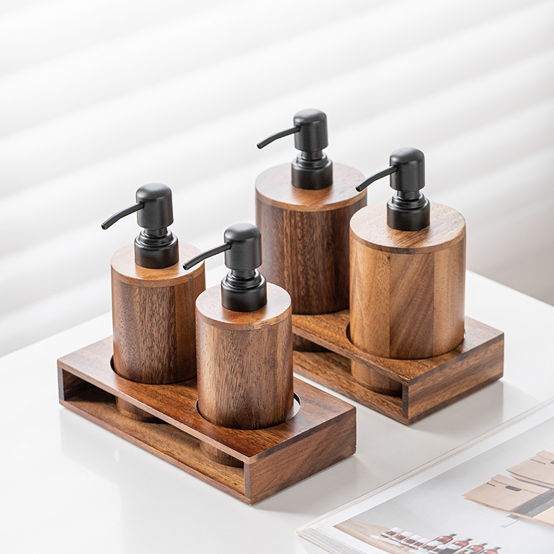 Walnut wood press-type portion - огляд і ціна Luxury Skincare Tray