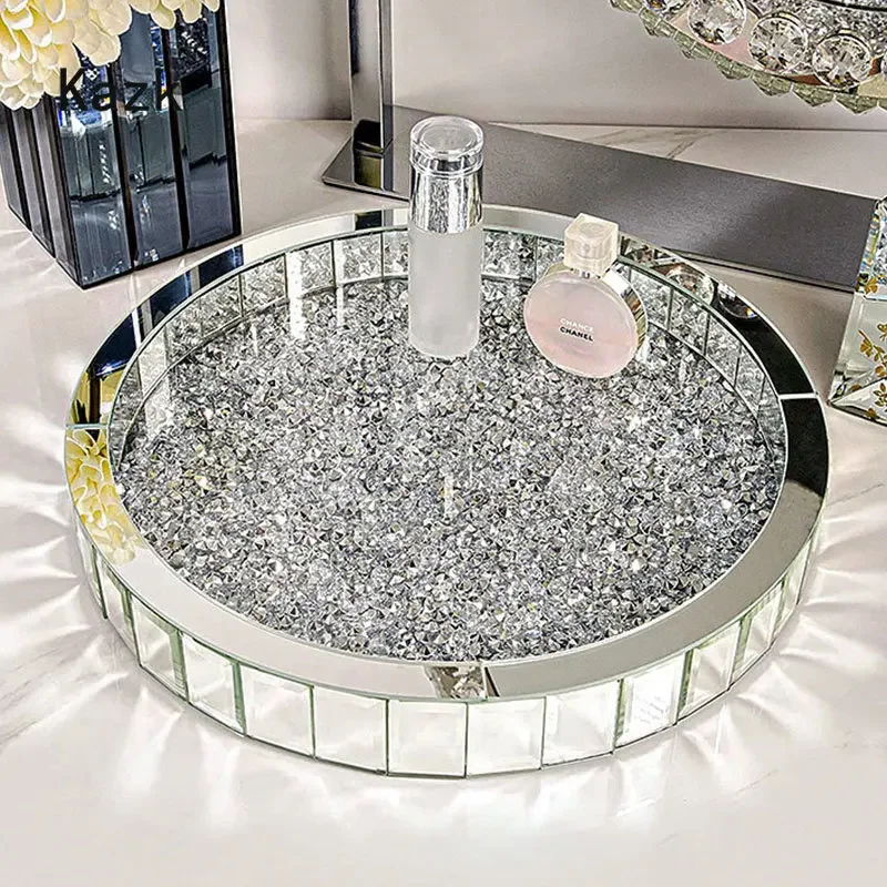 Luxurious Diamond Inlay Glass  - огляд і ціна Luxury Skincare Tray